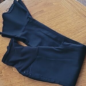 MOTHER Maternity Cha Cha Fray Jeans